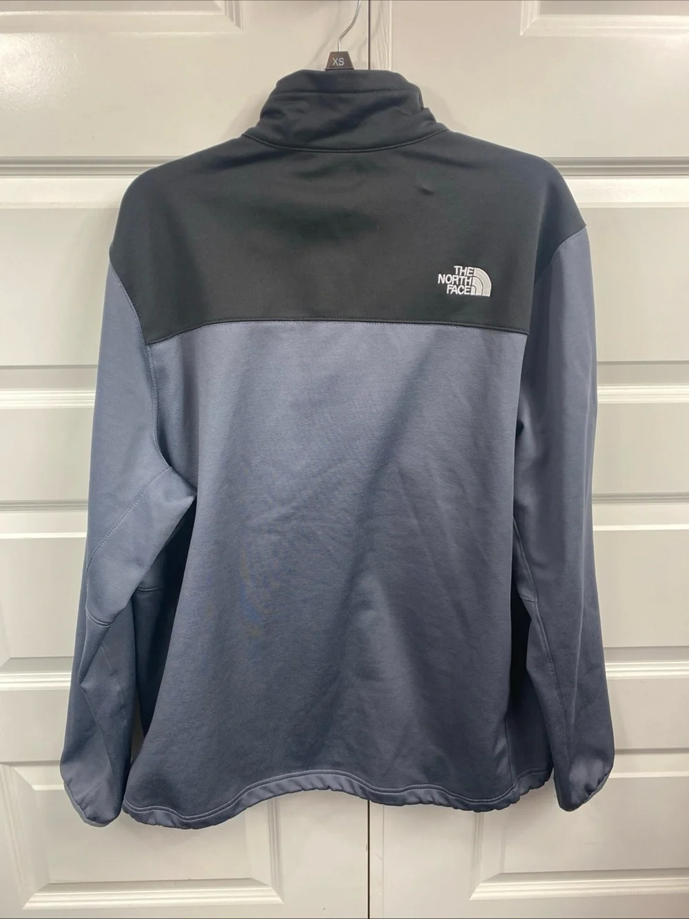 The North Face Men's Black Gray Full Zip Jacket XL Outdoor Casual Extra Large